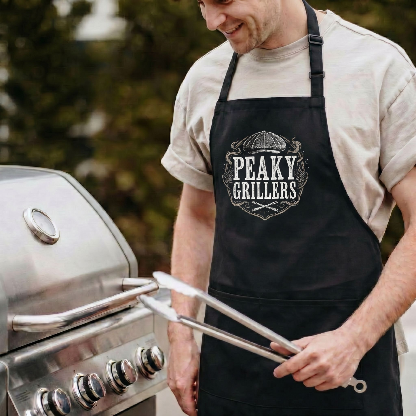 Peaky Latzschürze